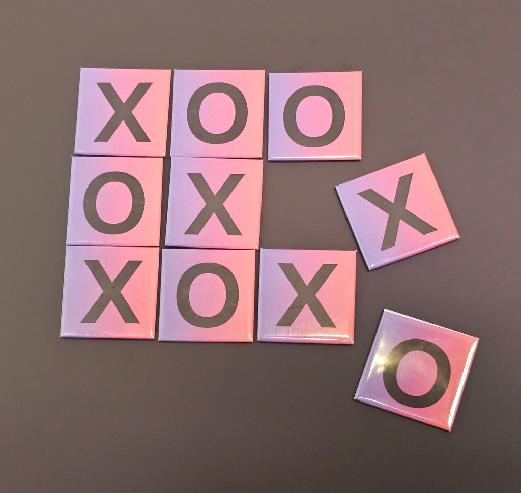 Puzzle Square Photo Magnets