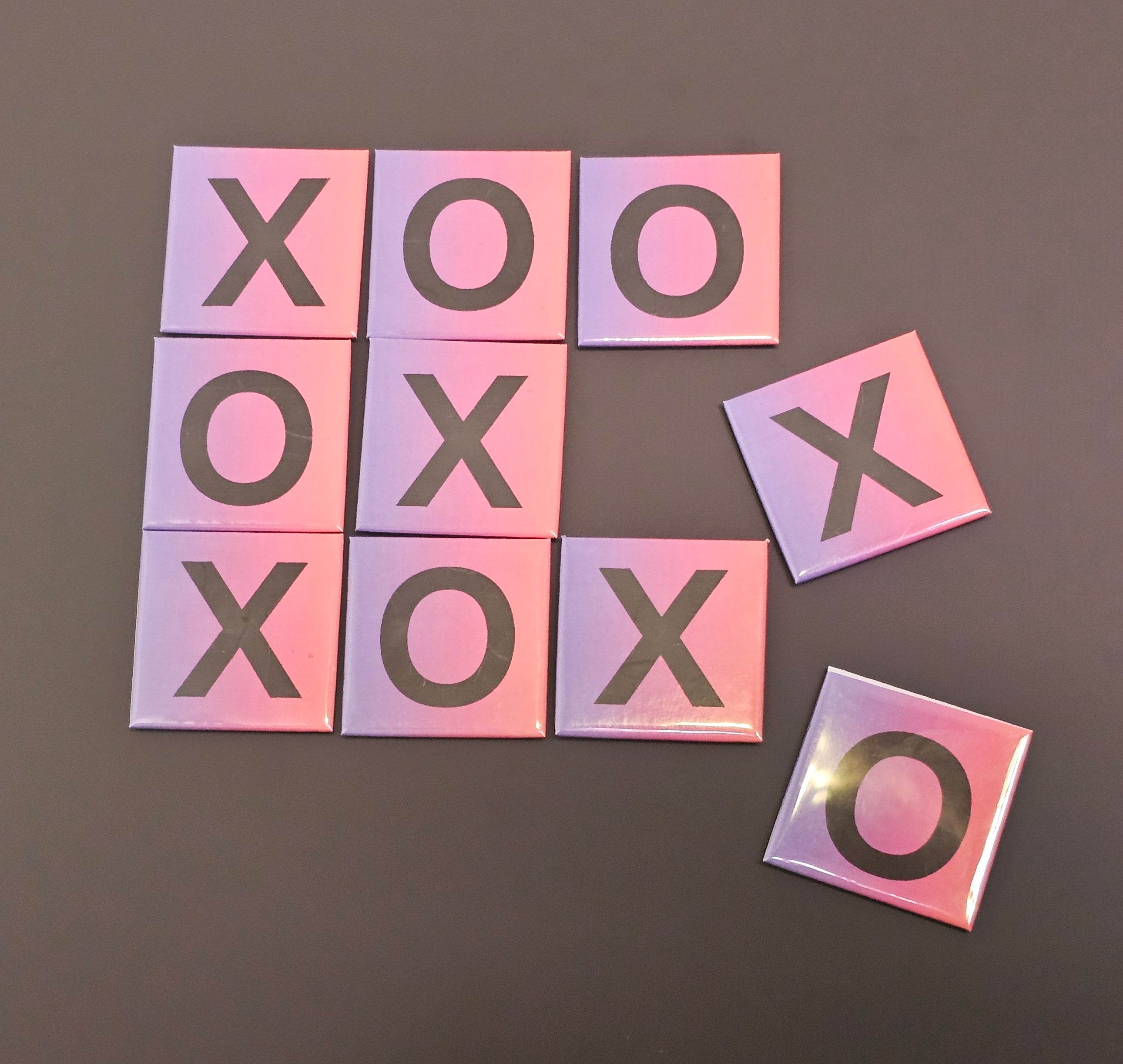 Puzzle Square Photo Magnets