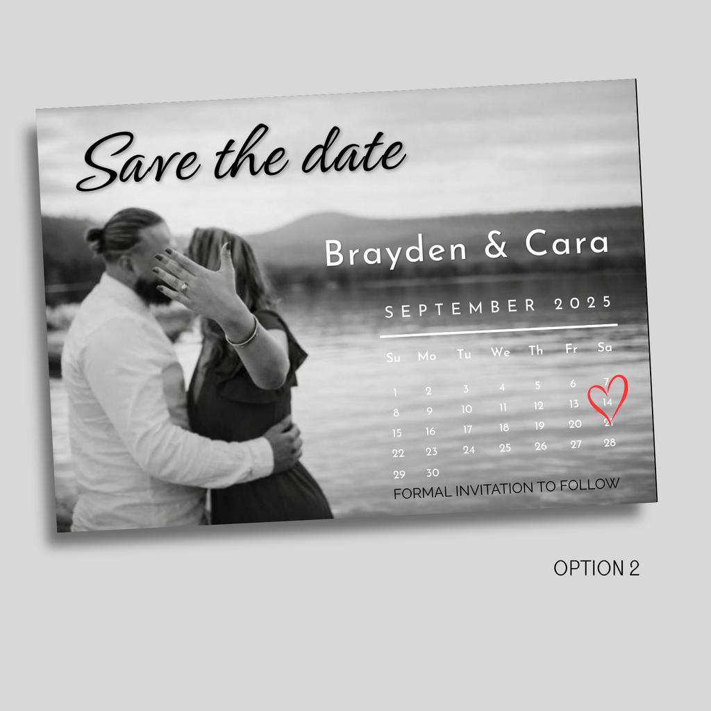Save-the-Date / Announcement Photo Magnets