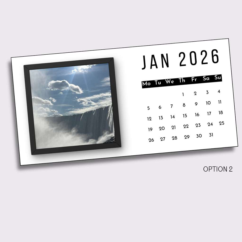 Personalised Photo Calendar Magnets