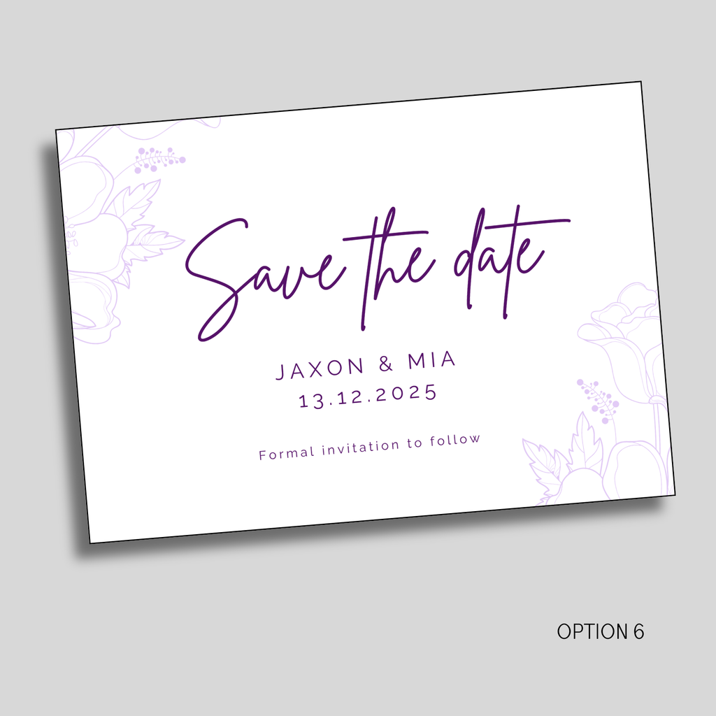 Save-the-Date / Announcement Photo Magnets