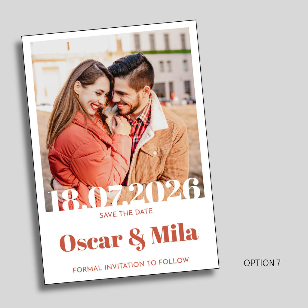 Save-the-Date / Announcement Photo Magnets