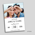 Save-the-Date / Announcement Photo Magnets