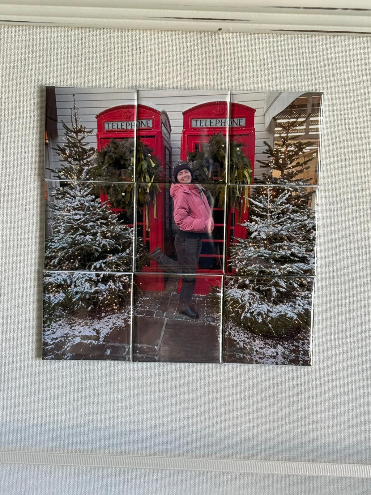 Puzzle Square Photo Magnets