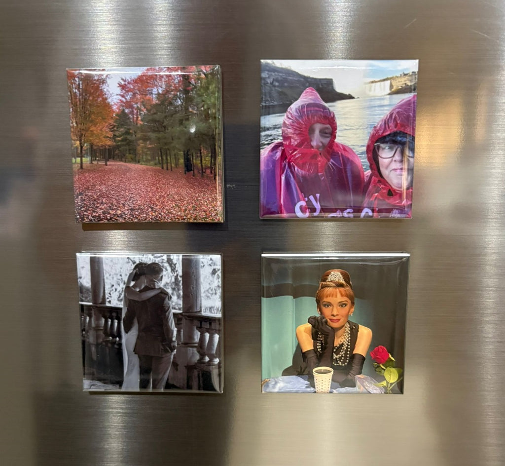 Square Custom Photo Magnets
